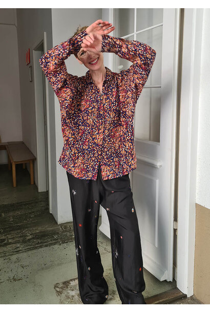 RAGLAN SILK BLOUSE - MILLE WARM