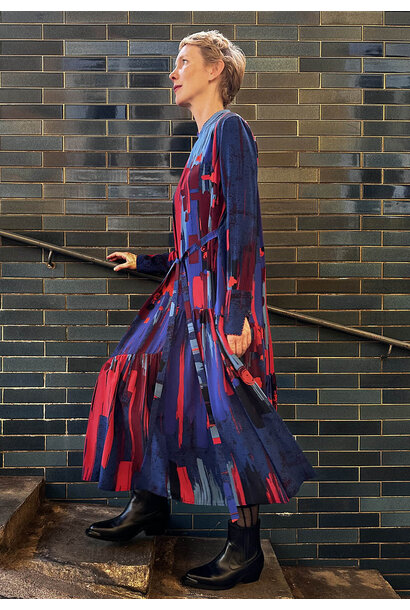 MY LIEBLINGS SEIDENKLEID - PINSEL BLAU
