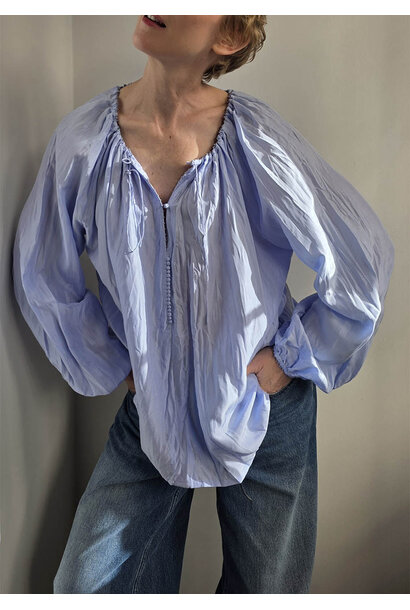 TUNIK SEIDENTOP - SKY