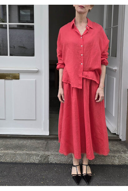 MY LEINEN BLUSE - MELON