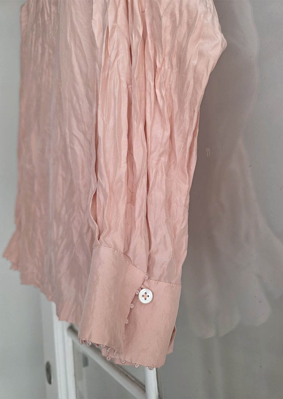 BASIC SILK TOP - BLUSH-3