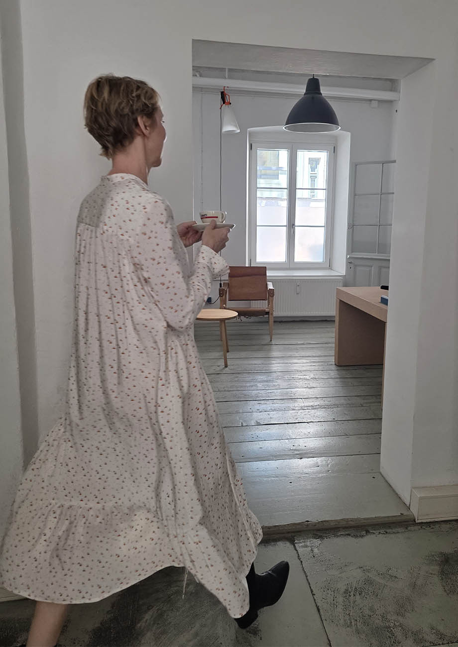 HER FAVORITE SILK DRESS - MINI OFFWHITE-3