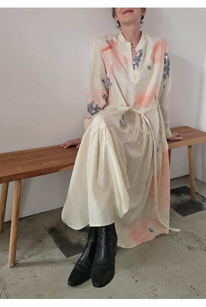OUR FAVORITE SILK DRESS - VINTAGE WHITE