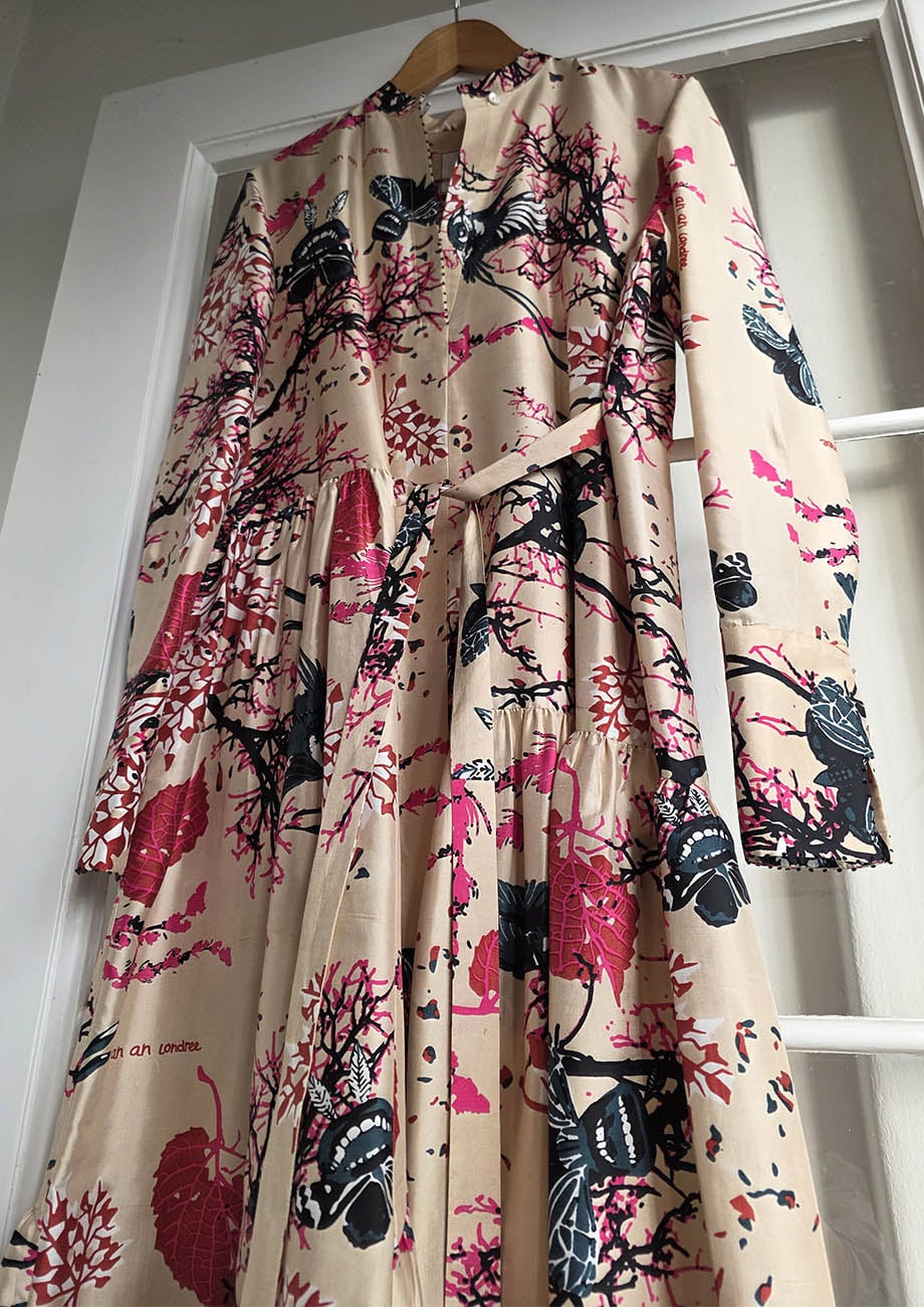 MY FAVORITE SILK DRESS - BRANCHES CHAMPAGNER-2