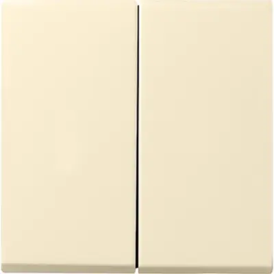Gira wippe 2-fach System 55 creme glänzend Altmodell (029501)
