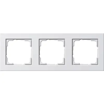 Gira Abdeckrahmen 3fach E2 weiß matt (021322)