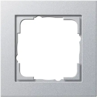 Gira Abdeckrahmen 1fach E2 aluminium matt (021125)