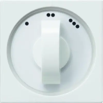 Gira Drehbedienaufsatz Dreistufenschalter System 55 weiß matt (066527)