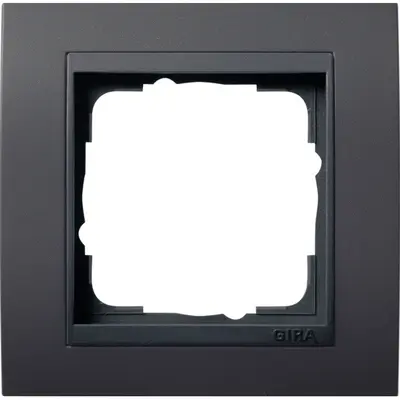 Gira Abdeckrahmen 1-fach Event anthrazit matt (021108)