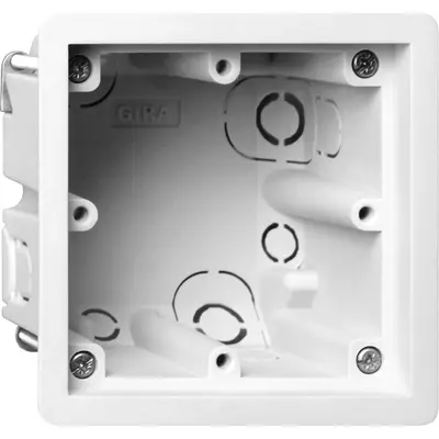 Gira E2 Gerätedose für den flachen Einbau 1-fach flach (289600)