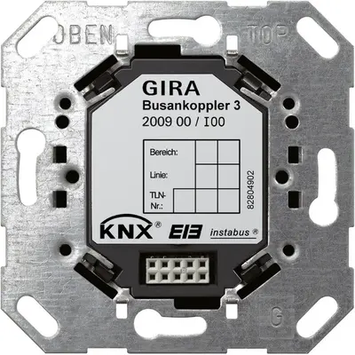 Gira busankoppler 3 externer Fühler KNX Einsatz (200900)