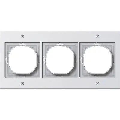 Gira Abdeckrahmen 3-fach TX44 weiß (021366)