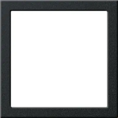 Gira Montagerahmen schwarz matt (264810)