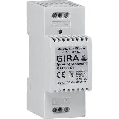 Gira Spannungsversorgung DC 12 V 2 A eNet (531900)