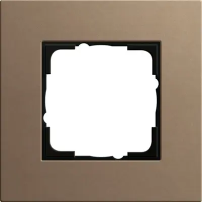 Gira Abdeckrahmen 1-fach Esprit linoleum-multiplex lichtbraun (0211221)