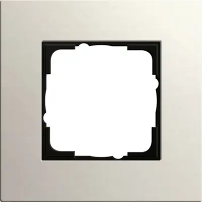 Gira Abdeckrahmen 1-fach Esprit linoleum-multiplex hellgrau (0211220)