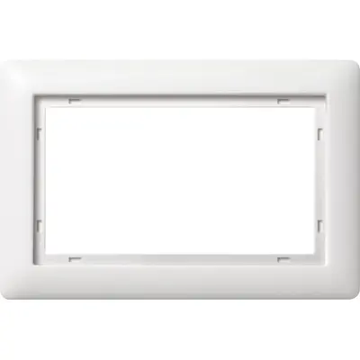 Gira Abdeckrahmen 1,5fach Standard 55 weiß matt (100104)