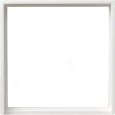 Gira adapterrahmen 50 x 50 mm System 55 weiß glänzend (028203)