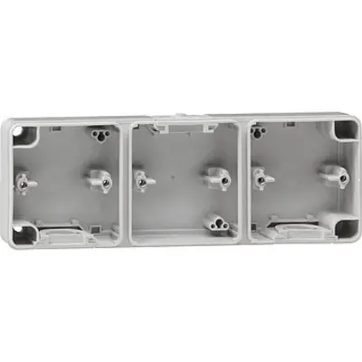 Gira Unterteil 3-fach Aufputz IP44 (006335)