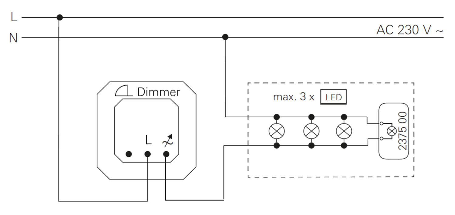 Gira Kompensationsmodul LED - Switch2.de