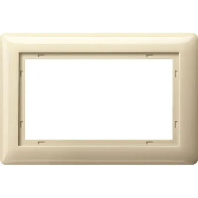 Gira Abdeckrahmen 1,5fach Standard 55 creme glänzend (100101)