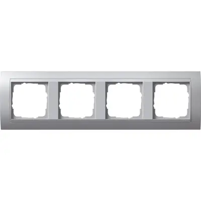Gira Abdeckrahmen 4-fach Event aluminium matt (021436)