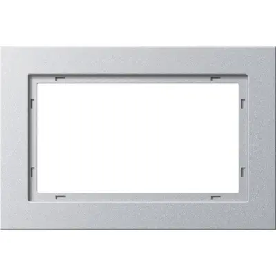 Gira Abdeckrahmen 1.5-fach E2 aluminium matt (100125)