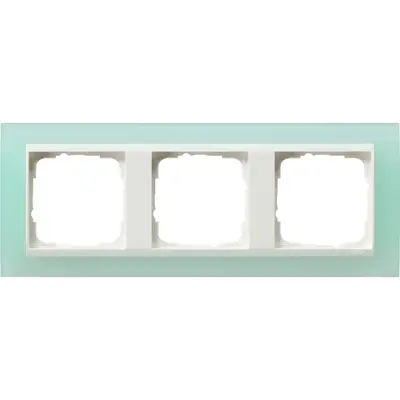 Gira Abdeckrahmen 3-fach Event Opak mint mat/weiß glänzend (0213395)