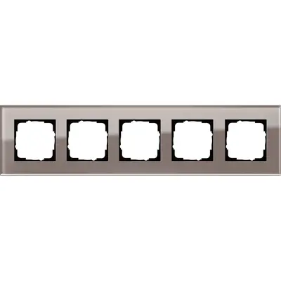 Gira Abdeckrahmen 5-fach Esprit glas umbra (0215122)