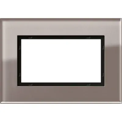 Gira Abdeckrahmen 1.5-fach Esprit glas umbra (1001122)