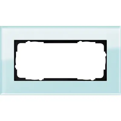 Gira Abdeckrahmen 2-fach Esprit glas mint (100218)