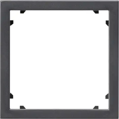 Gira adapterrahmen quadr. 45 x 45 mm System 55 Anthrazit (028328)