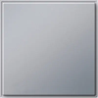 Gira Blindabdeckung mit Tragring TX44 aluminium (026865)
