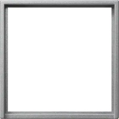 Gira adapterrahmen quadr. 50 x 50 mm System 55 F Alu (028226)