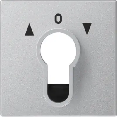 Gira abdeckung Schlüsselschalter/-taster System 55 F Alu (066426)