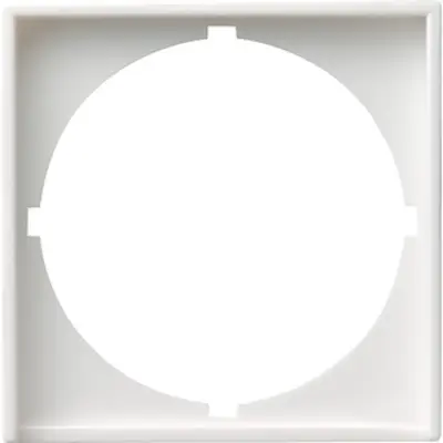 Gira einsatz 50X50MM rund weiß (028103)