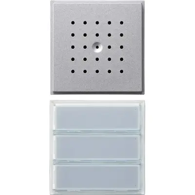 Gira türstation 3-fach UP Gira TX44 (WG UP) F Alu (126165)