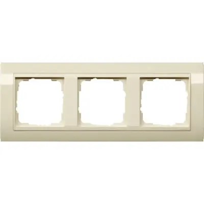 Gira Abdeckrahmen 3-fach B creme (0213021)