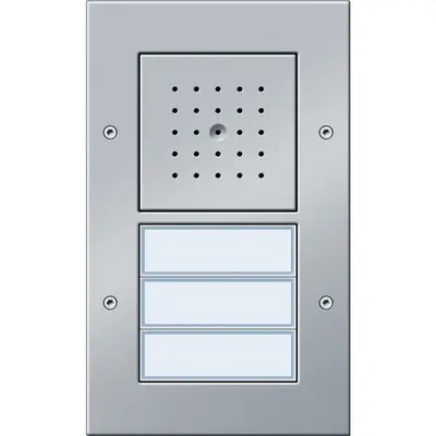 Gira türstation AP 3-fach Türko F Alu (126765)