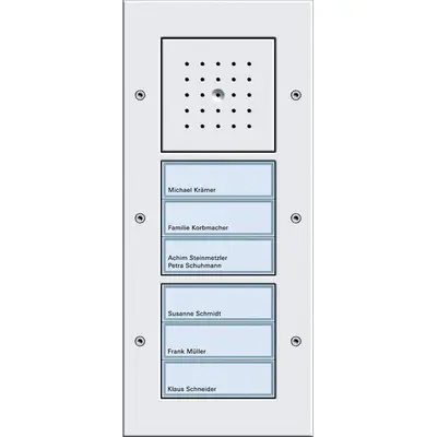 Gira türstation AP 6-fach Türko Reinweiß (126866)