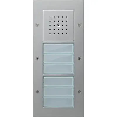 Gira türstation AP 6-fach Türko F Alu (126865)