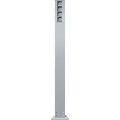 Gira e-Säule 4x Leereinheit 1600 mm Gira Energiesäule F Alu (135626)
