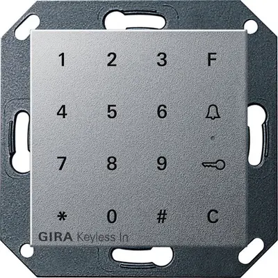 Gira Gira Keyless In Codetastatur System 55 F Alu (260526)