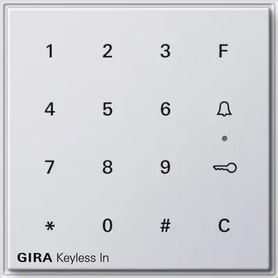 Gira Gira Keyless In Codetastatur Gira TX44 (WG UP) Reinweiß (260566)