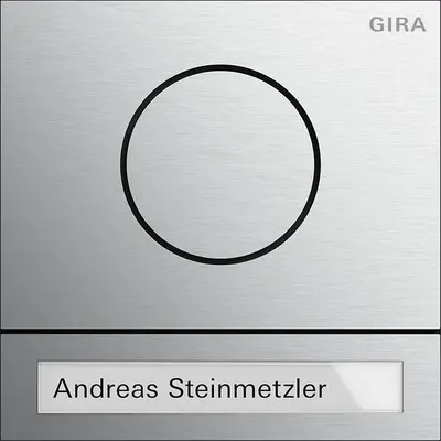 Gira türstationsmod. System 106 Aluminium (5565926)