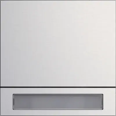 Gira ruftastenmodul 1-fach System 106 Aluminium (5531926)