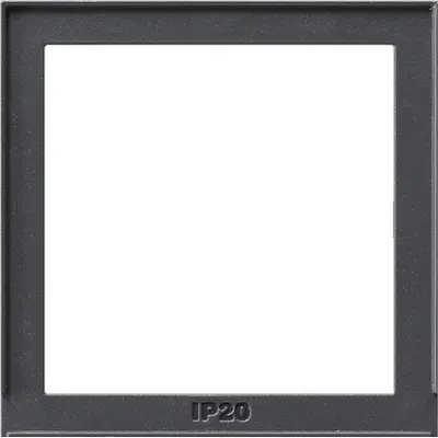 Gira adapterrahm mit quadratischem AusschnittIP20 TX44 anthrazit (028967)