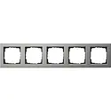 Gira Abdeckrahmen 5fach E2 edelstahl (021533)