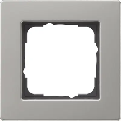 Gira Abdeckrahmen 1fach E2 flach edelstahl (0211335)