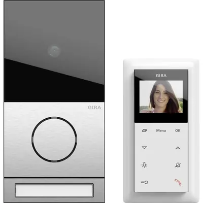 Gira EFH-Paket Video System 106 Edelstahl (2416000)
